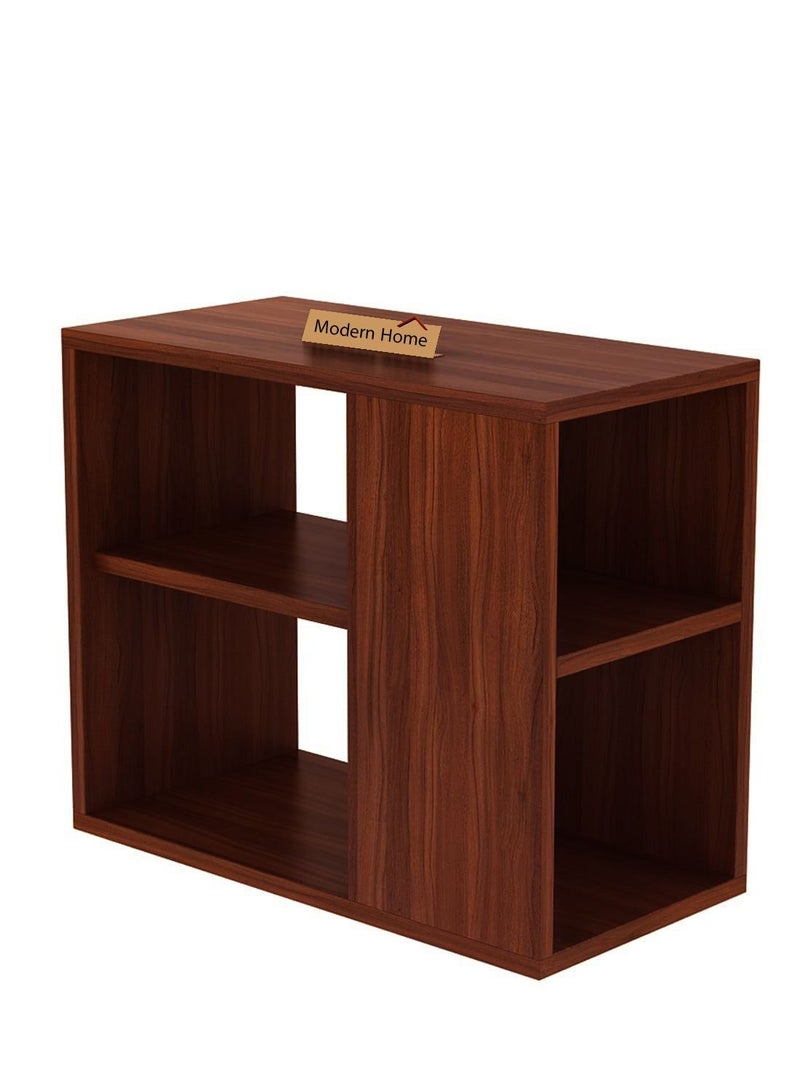 مودرن هوم طوالة جانبية وطاولة القهوة مع اماكن تخزين  - بني - Image 4