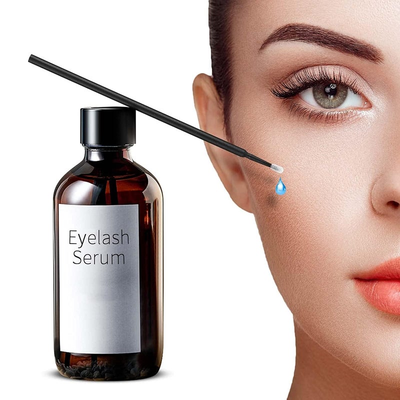 Cuttte 500PCS Disposable Micro Swabs for Eyelash Extension, Micro Applicators Eyelash Swabs for Makeup Application Black (Head Diameter: 2.0mm) - Image 4