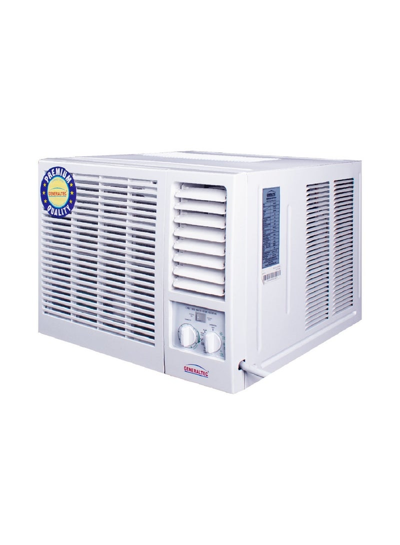 جنرال تيك مكيف هواء جنرالتيك 1 طن نافذة مع ضاغط دوار T3 وغاز تبريد R410a، ضمان سنة واحدة، ضمان 5 سنوات للضاغط - Image 2