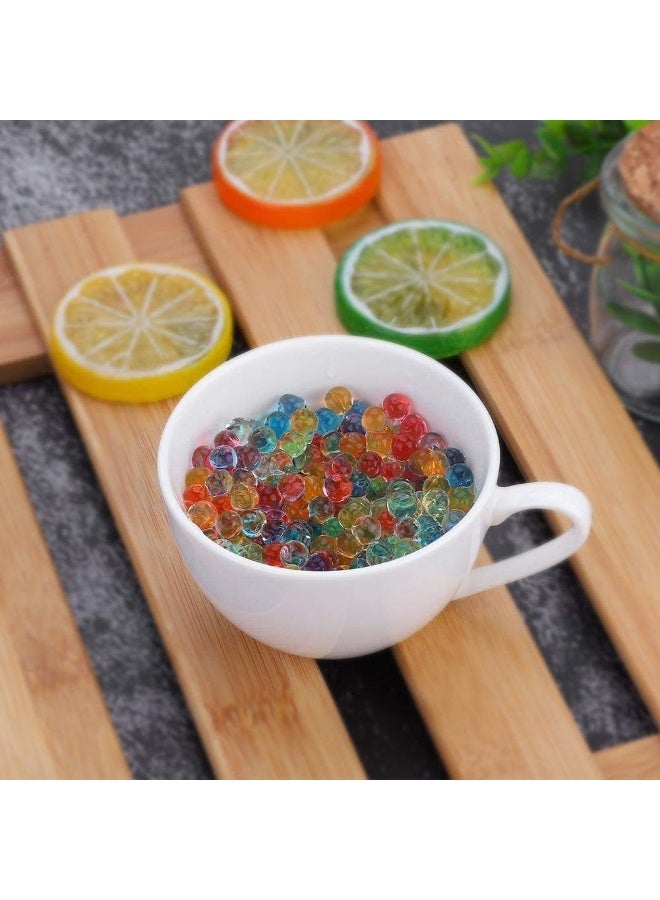 Capstro Water Beads for Sensory Play – 500g Rainbow Color Expandable Water Gel Beads, 7–8mm Crystal Soil Beads for Sensory Bins, Vase Fillers, Decoration & DIY Crafts – Rainbow Mix - Image 5