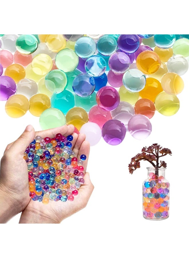 Capstro Water Beads for Sensory Play – 500g Rainbow Color Expandable Water Gel Beads, 7–8mm Crystal Soil Beads for Sensory Bins, Vase Fillers, Decoration & DIY Crafts – Rainbow Mix - Image 4
