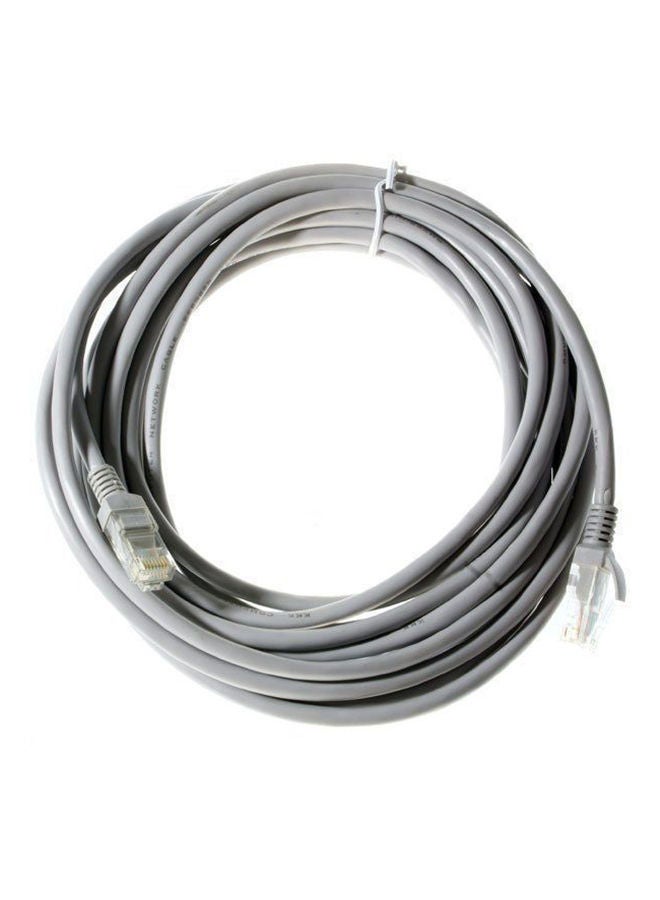NIBEMINENT Cat5e RJ45 Ethernet Router Cable Grey