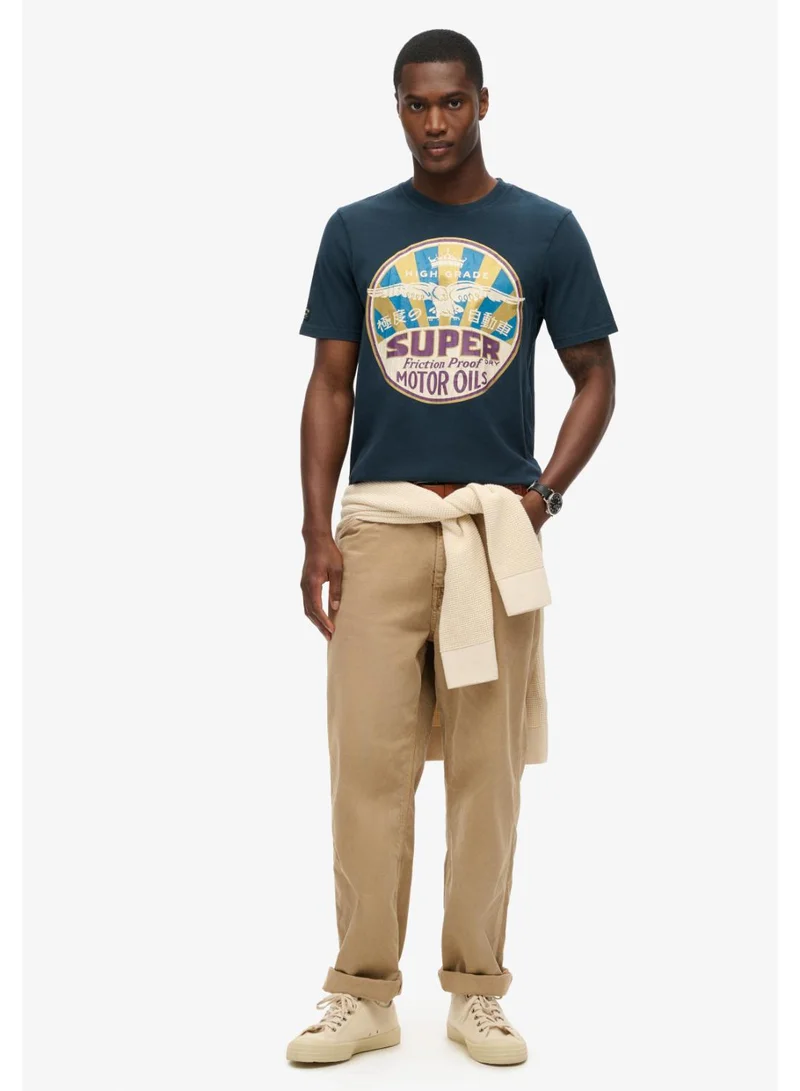 سوبر دراي Workwear Gasoline Graphic Tee