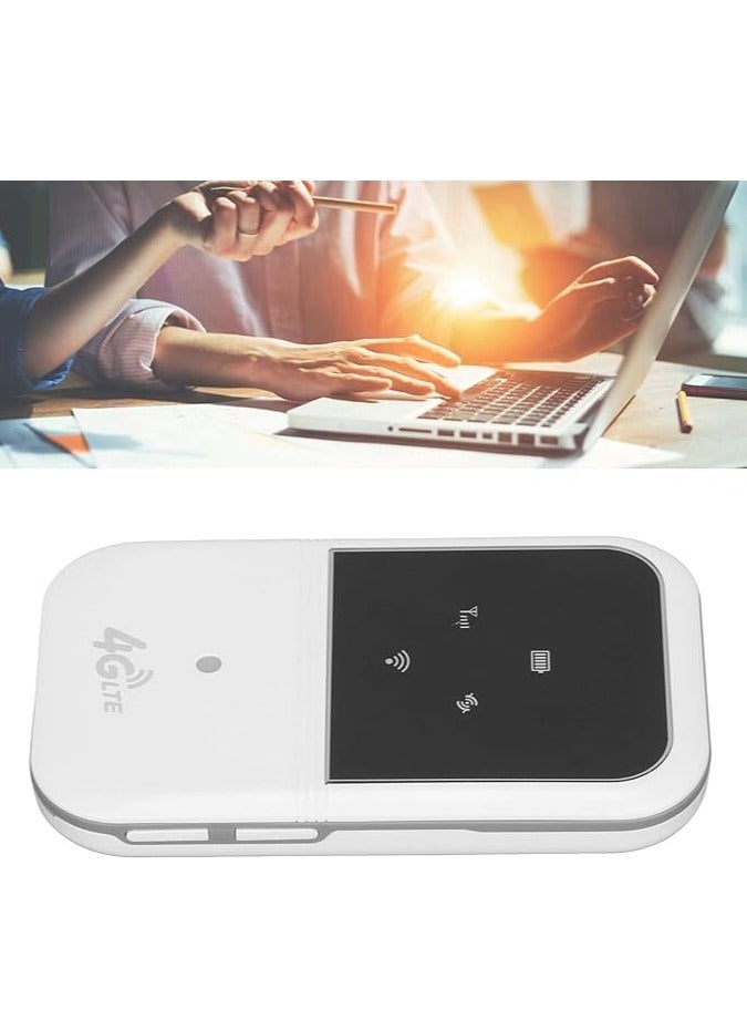 المحمولة واي فاي ، موبايل هوت سبوت 4G النطاق العريض 150Mbps عالية السرعة المحمولة السفر واي فاي مودم مع فتحة بطاقة سيم لمدة تصل إلى 8 أجهزة للمشاركة - Image 2