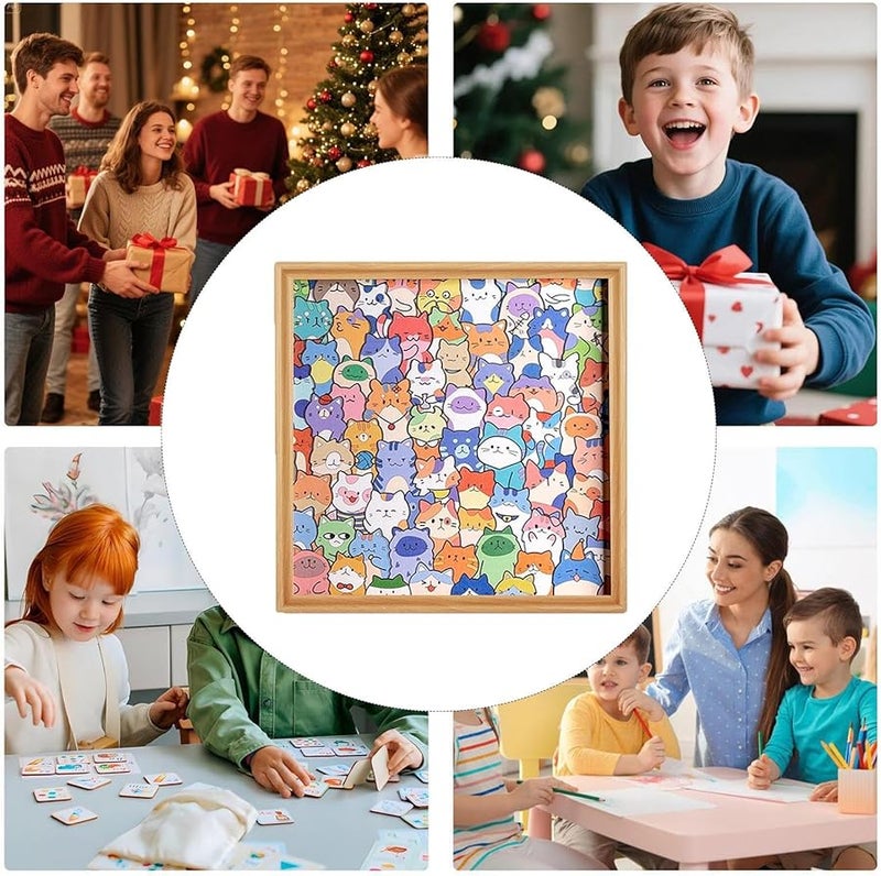 Interactive Cat Learning Toys With Markers Cognitive Puzzle Game For Mental Exercise - Image 3