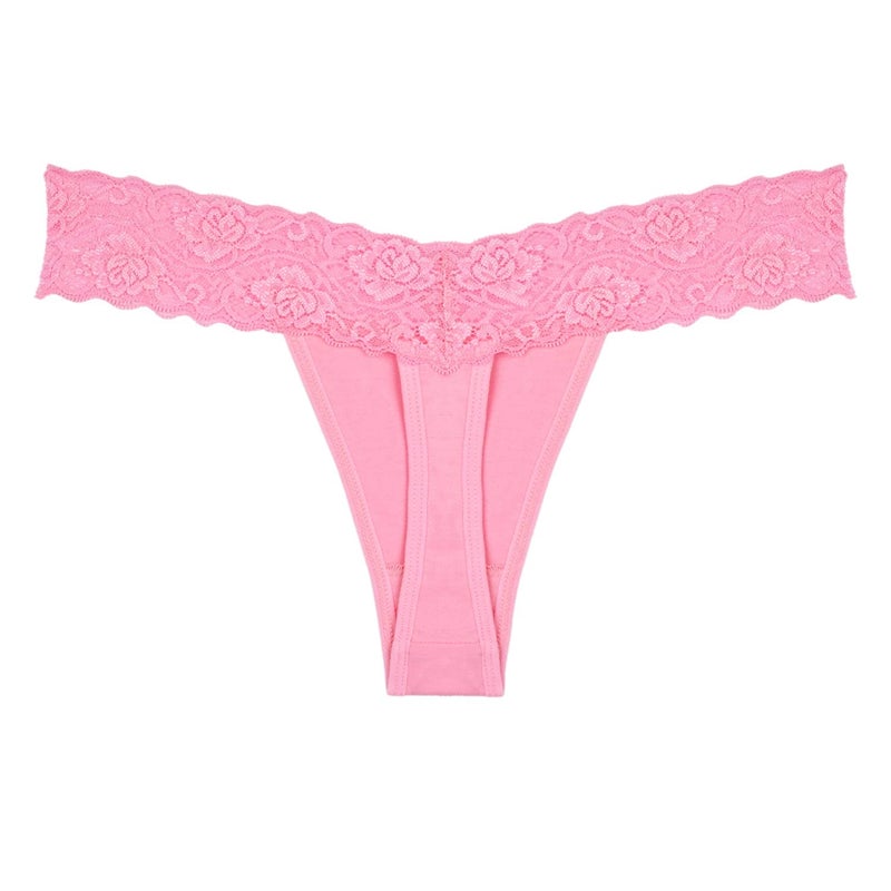 Sunm Boutique Lace Thongs for Women, Cotton Womens Underwear Pack, Sexy Low Rise T Back Cheeky Panties (8 Pack, Large, Multicolor) - Image 4