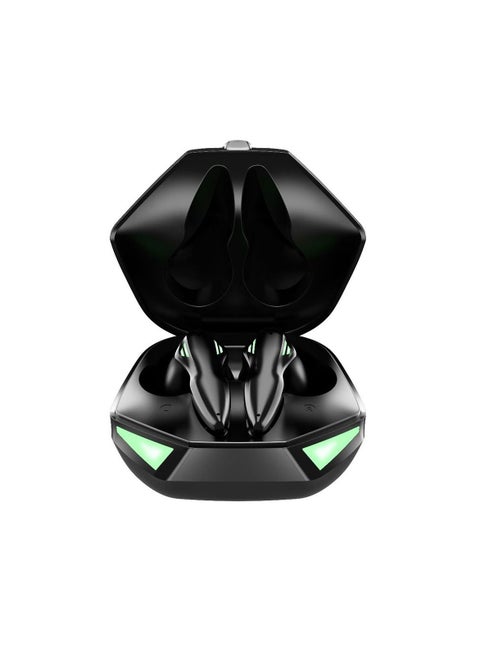 M4 TWS Wireless Gaming Earbuds,Bluetooth Deep Bass Low Latency Game Headphones with Cool LED light