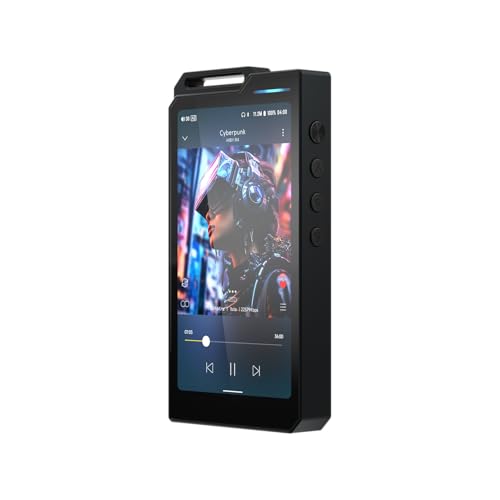 HiBy هايبي R4 مشغل صوت رقمي من الجيل التالي مع سبوتيفاي، بلوتوث، واي فاي، ونظام أندرويد 12 | مشغل HiFi بأربعة طرق مع مخرجات متوازنة 3.5 مم و 4.4 مم | 32 جيجابايت ذاكرة داخلية + ذاكرة قابلة للتوسيع تصل إلى 2 تيرابايت (أسود) - Image 2