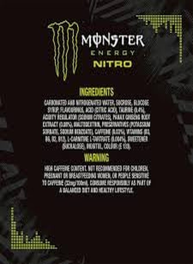 MONSTER NITRO ENERGY DRINK 500ML - Image 3