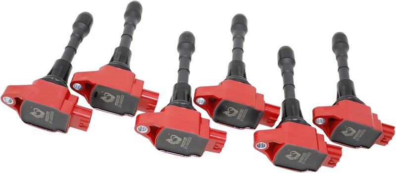 AIP Electronics DRAGON FIRE PERFORMANCE Power Pack Kit - 6 Ignition Coils & Iridium Spark Plugs for Nissan & Infiniti - Image 2