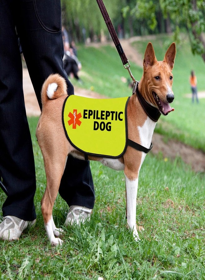 Zuo Bao Funny Dog Epilepsy Jacket Epileptic Dog Slogan Vest Social Distancing Gift Epilepsy Medical Gift Seizure Dogs (Epileptic Dog-Medium) - Image 3