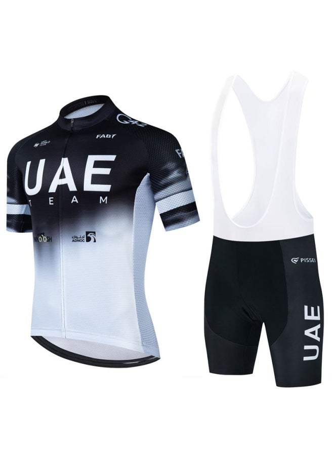 Tour De France Cycling Team Cycling Clothing Mountain Road Bike Breathable Quick-drying Short-sleeved Cycling Equipment