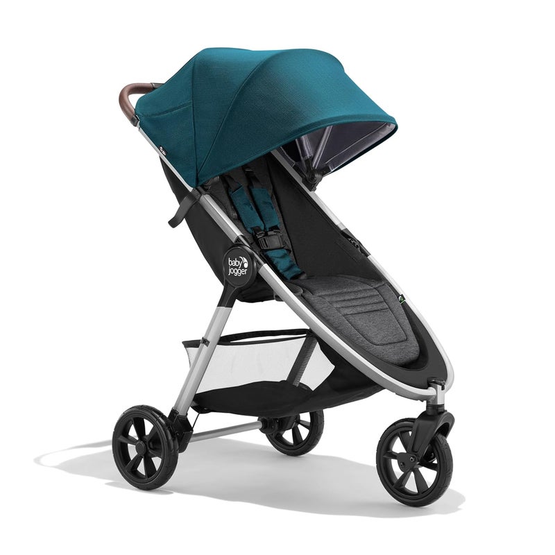 Baby Jogger City Mini GT3 All Terrain Stroller with Forever Air Rubber Tires and All Wheel Suspension with Magnetic Buckle and NoRethread Harness HeightAdjustable Handlebar and Foot Brake - Image 1