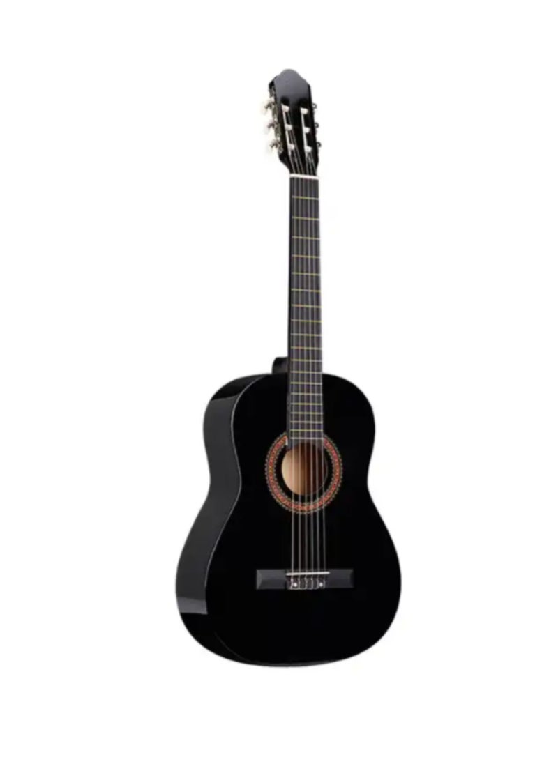 39” Classical Guitar with Nylon Strings Guitar with Truss Rod for Beginner Professional Acoustic with Bag, Strap, Capo, Picks(Black) - pzsku/Z29AFBD78218F3C75E5EFZ/45/_/1704195449/930fa571-7566-4e9c-b4cf-b1b31906d00f