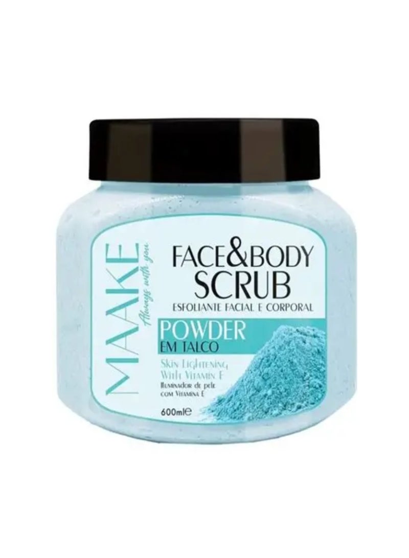 POWDER GLOWING FACE AND BODY SCRUB