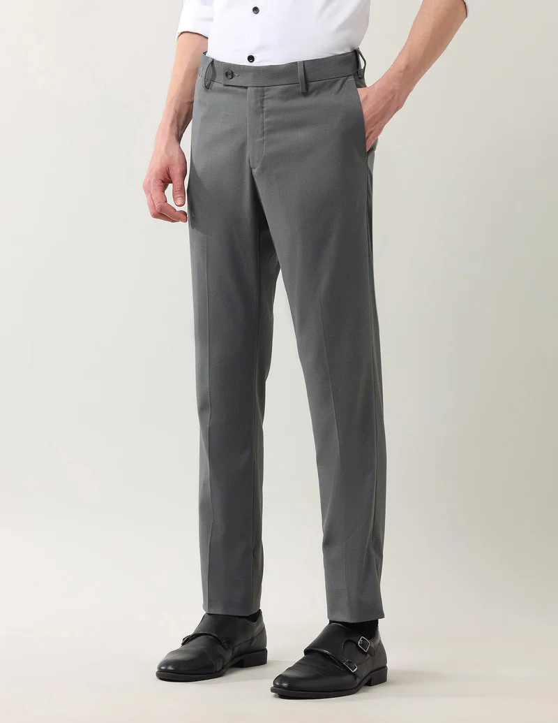 Arrow Grey ARAJTR2139 ME. GREY Mens Trousers for Men | Best Price UAE