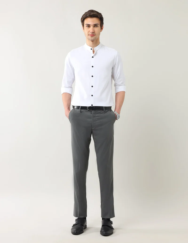Arrow Grey ARAJTR2139 ME. GREY Mens Trousers for Men | Best Price UAE