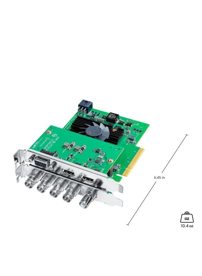 Blackmagic Design DeckLink 8K Pro G2 – 8K PCIe Capture & Playback Card with 4x 12G-SDI & HDMI 2.1 - Image 3