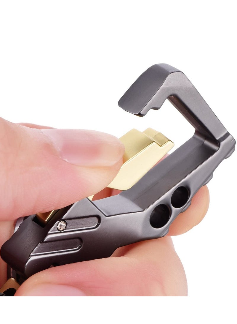 2 Pack Car Key Chain Keychain, Metal Key Rings for Men and Women - Image 4