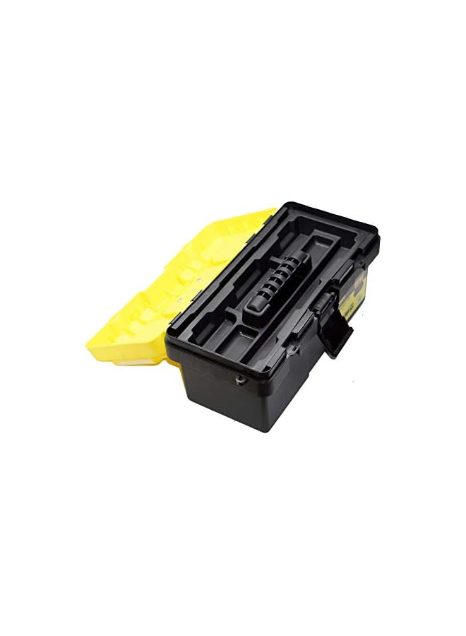 DANNIO 19 inch Pro Box, Plastic Tool Box with Handle, Portable Tool Case with Locking Lid, Tool Storage Organizer (8819) - Image 3