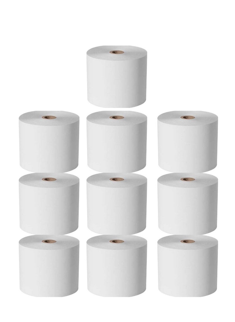Generic 10-Piece Adding Machine Roll 57mm Width  - Image 1