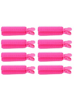 ZJchao Hair Curlers Rollers 8Pcs Hair Root Clip Self Grip Rollers Hairdressing Curlers Fluffy Adhesive Hair Volumizing Curler Roller Clip Styling Tools Fluffy Curl Sense For Diy Hairdressing Hair Salon  - Image 1