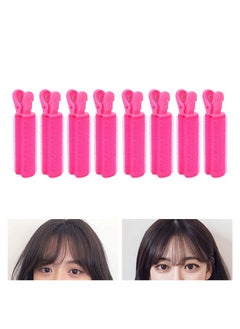 ZJchao Hair Curlers Rollers 8Pcs Hair Root Clip Self Grip Rollers Hairdressing Curlers Fluffy Adhesive Hair Volumizing Curler Roller Clip Styling Tools Fluffy Curl Sense For Diy Hairdressing Hair Salon  - Image 5