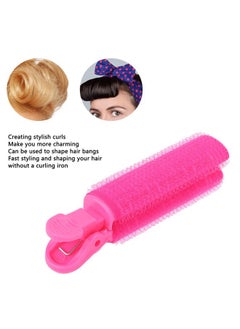 ZJchao Hair Curlers Rollers 8Pcs Hair Root Clip Self Grip Rollers Hairdressing Curlers Fluffy Adhesive Hair Volumizing Curler Roller Clip Styling Tools Fluffy Curl Sense For Diy Hairdressing Hair Salon  - Image 2