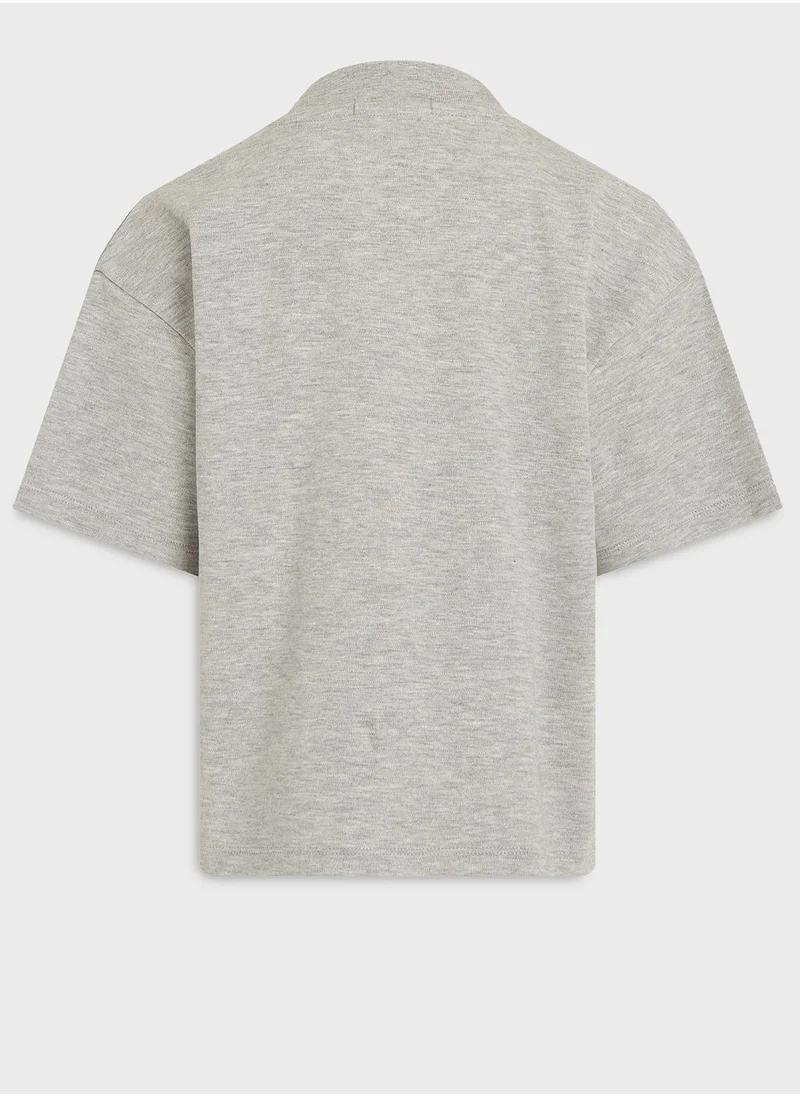 Calvin Klein Jeans Kids Logo Stitch Top