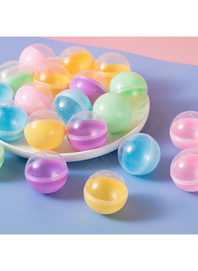 Generic Specializing In The Production Of Twisted Egg 45mm Twisted Egg Shell Doll Machine Round Full Transparent Touch Ball Plastic Gift Toy Ball-Color:Fully Transparent  - Image 4