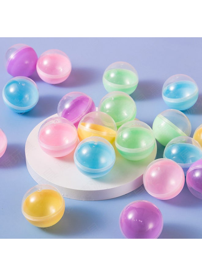 Generic Specializing In The Production Of Twisted Egg 45mm Twisted Egg Shell Doll Machine Round Full Transparent Touch Ball Plastic Gift Toy Ball-Color:Fully Transparent  - Image 3