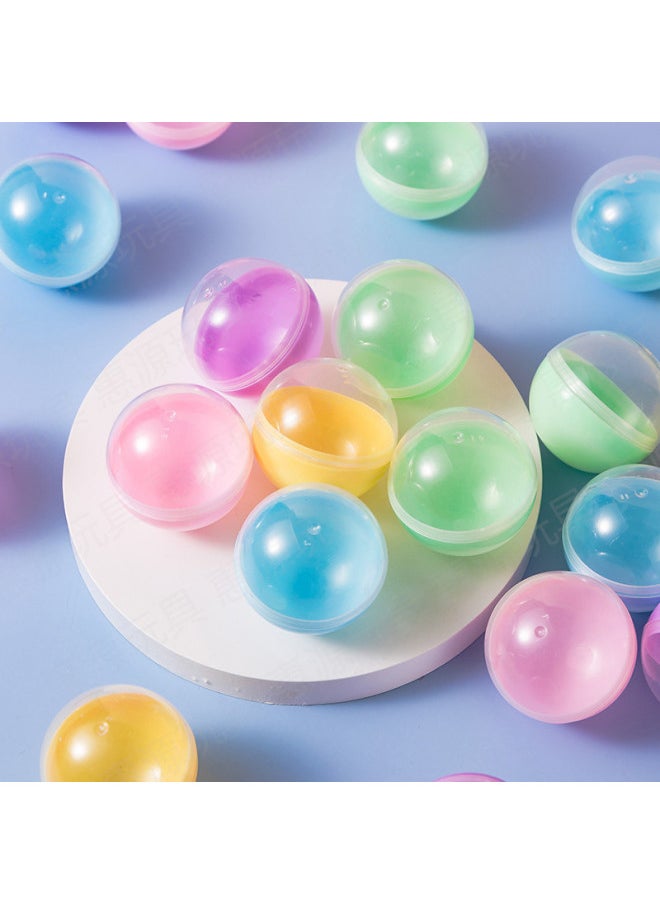 Generic Specializing In The Production Of Twisted Egg 45mm Twisted Egg Shell Doll Machine Round Full Transparent Touch Ball Plastic Gift Toy Ball-Color:Fully Transparent  - Image 2