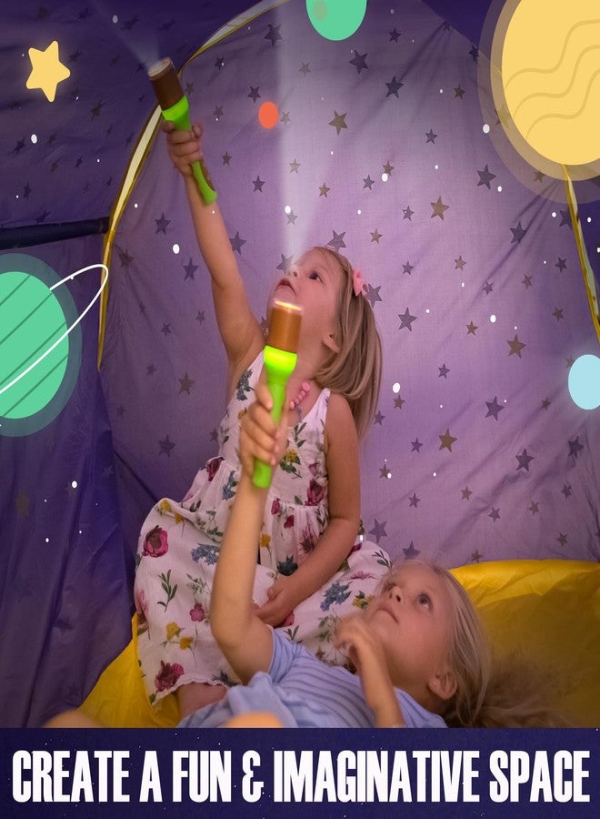 Alvantor Starlight Bed Canopy Dream Kids Play Tents Playhouse Privacy Space Twin Sleeping Indoor Stars Boys Girls Toddlers Pop Up Portable Frame Curtains Purple, Patent Pending - Image 5