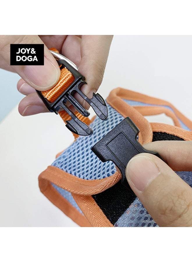 Joy&doga Pet Outdoor Breathable Chest Harness, Automatic Retractable Leash, Cat And Dog Walking Rope, Xxs Size - Image 4