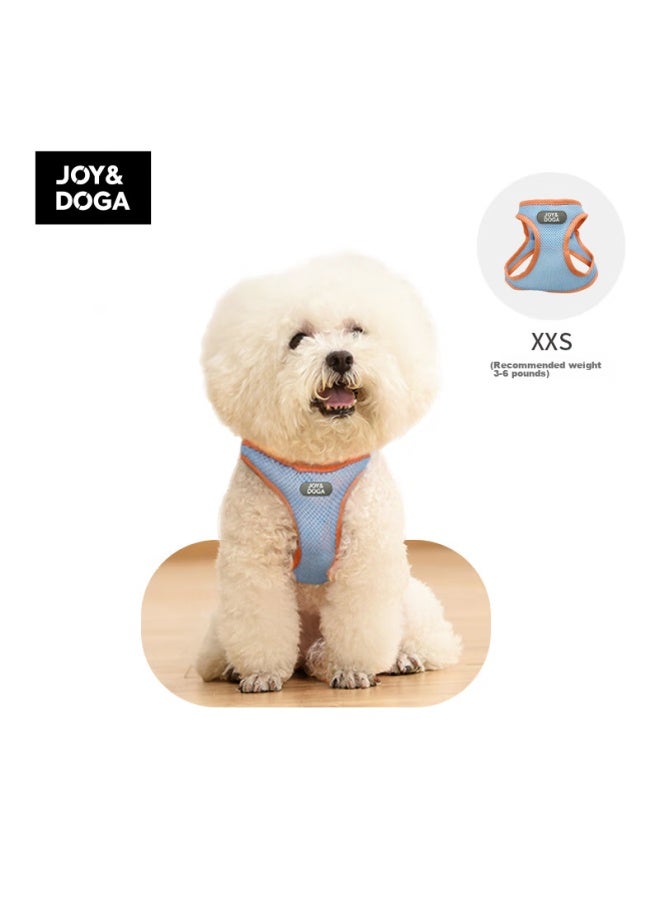 Joy&doga Pet Outdoor Breathable Chest Harness, Automatic Retractable Leash, Cat And Dog Walking Rope, Xxs Size - Image 1