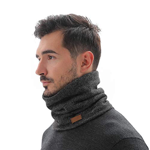 NovForth Winter Neck Warmer Men Ski, Neck Gaiter Face Scarf Women, Fleece Scarf for Men Gaiter Mask, Thick Windproof Scarves - Image 5