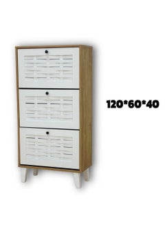 Generic Wooden Shoe Cabinet With Flip Doors 120*60*40 CM 