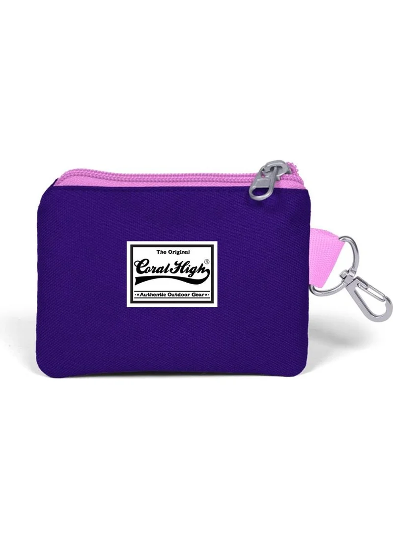 CORAL HIGH Purple Unicorn Coin Purse 21776