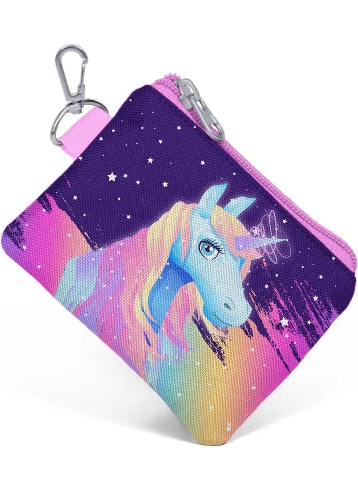 CORAL HIGH Purple Unicorn Coin Purse 21776