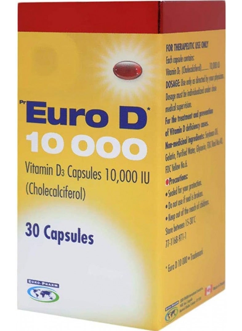 يورو يورو DCAP 10000 وحدة دولية 30S