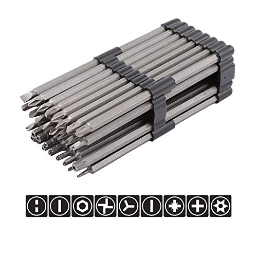 WINTOOLS 32PCS 6 Inches Extra Long Security Bit Set for Screwdrivers - Image 5
