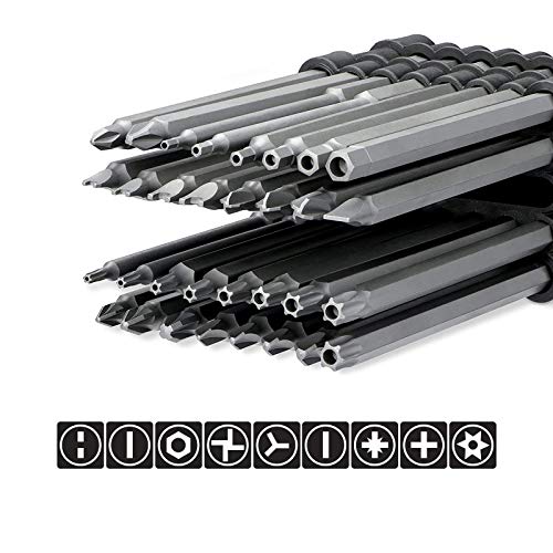 WINTOOLS 32PCS 6 Inches Extra Long Security Bit Set for Screwdrivers - Image 2