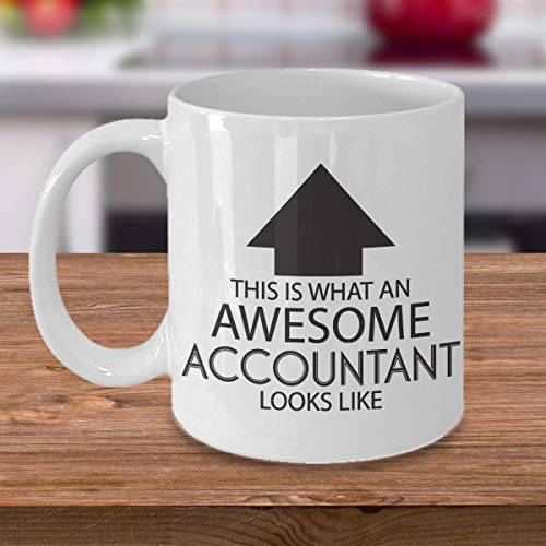 MP Shop Inc Funny Occupation Coffee Mug - This Is What An Awesome Accountant Looks Like - Inspirational Sarcasm Birthday Christmas Humor Gift Idea Novelty Tea Cup - Image 3
