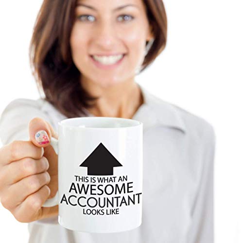 MP Shop Inc Funny Occupation Coffee Mug - This Is What An Awesome Accountant Looks Like - Inspirational Sarcasm Birthday Christmas Humor Gift Idea Novelty Tea Cup - Image 5