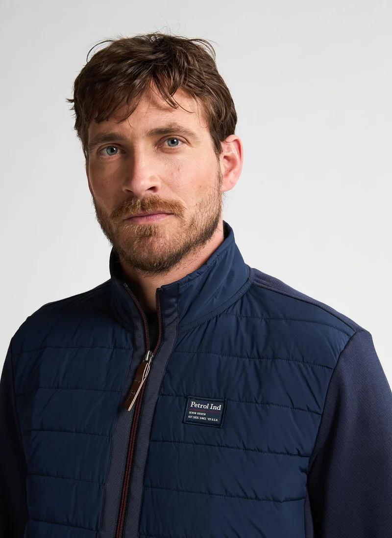 Petrol Industries  Men Sweater Collar Zip for Men | Best Price UAE