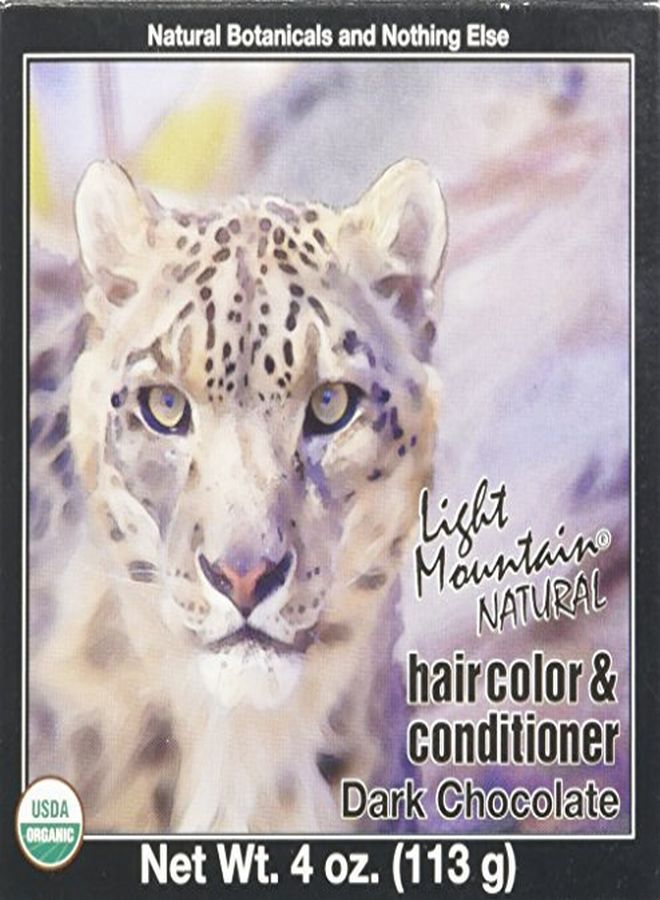 Light Mountain Hair Color Hair Color Dark Chocolate, 0.02 Pound  - Image 1