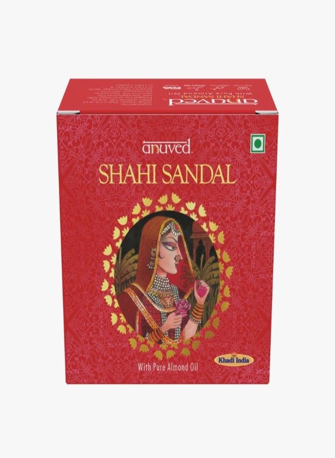 Anuved Shahi Range Pack of 9 Royal Luxury Bath for the Whole Family Shahi Sandal, Shahi Honey Glycerine, Shahi Khus 99% Natural & Pure Paraben & Cruelty-Free for Men & Women. - Image 2