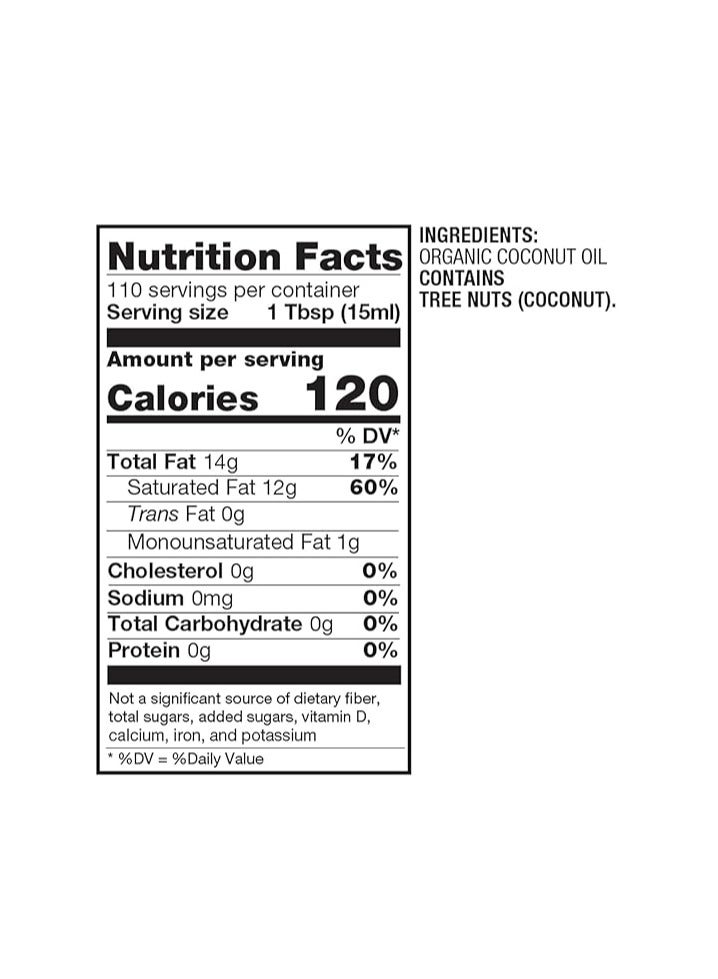 BetterBody Foods Organic Naturally Refined Coconut Oil with Neutral Flavor and Aroma - Image 2