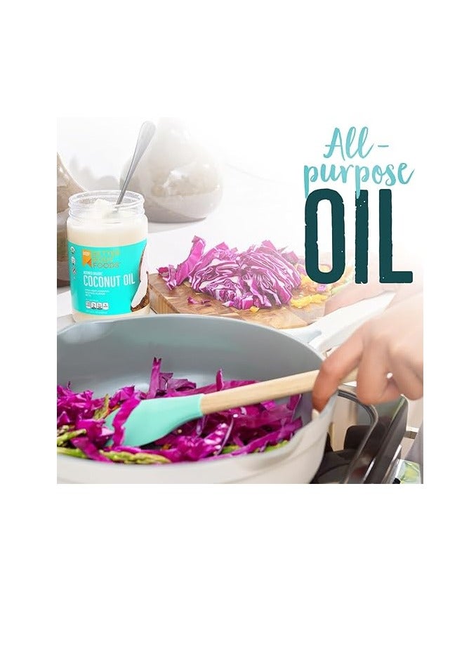 BetterBody Foods Organic Naturally Refined Coconut Oil with Neutral Flavor and Aroma - Image 5
