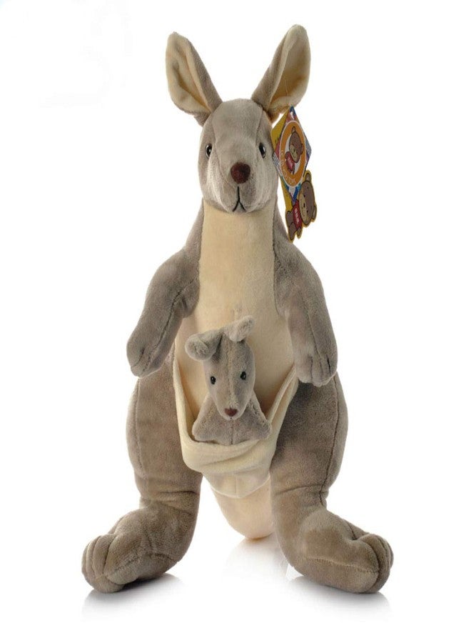 Cute rabbit 10 inch Kangaroo Plush Toy Stuffed Animal Toy Plush Animal Doll - Image 2